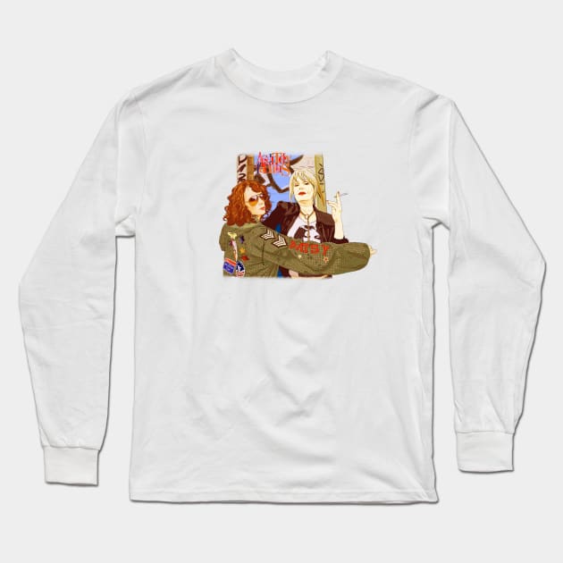 patsy and Edina Abfab Long Sleeve T-Shirt by Mimie20